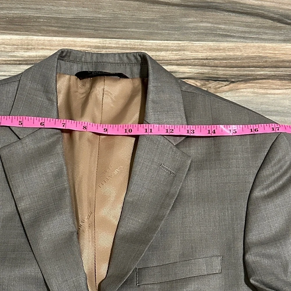Caravelli Slim Fit Blazer Men's Tan Sport Coat Suit Jacket 40R